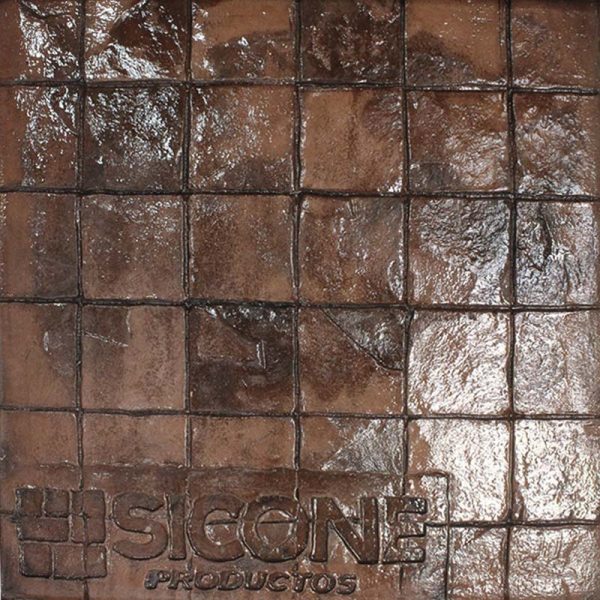 Pisos de concreto Color Endurecedor - Tabaco Desmoldante - Chocolate Molde - Baldosa 10 x 10