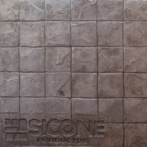 Muestra Concreto Estampado Baldosa 10 x 10